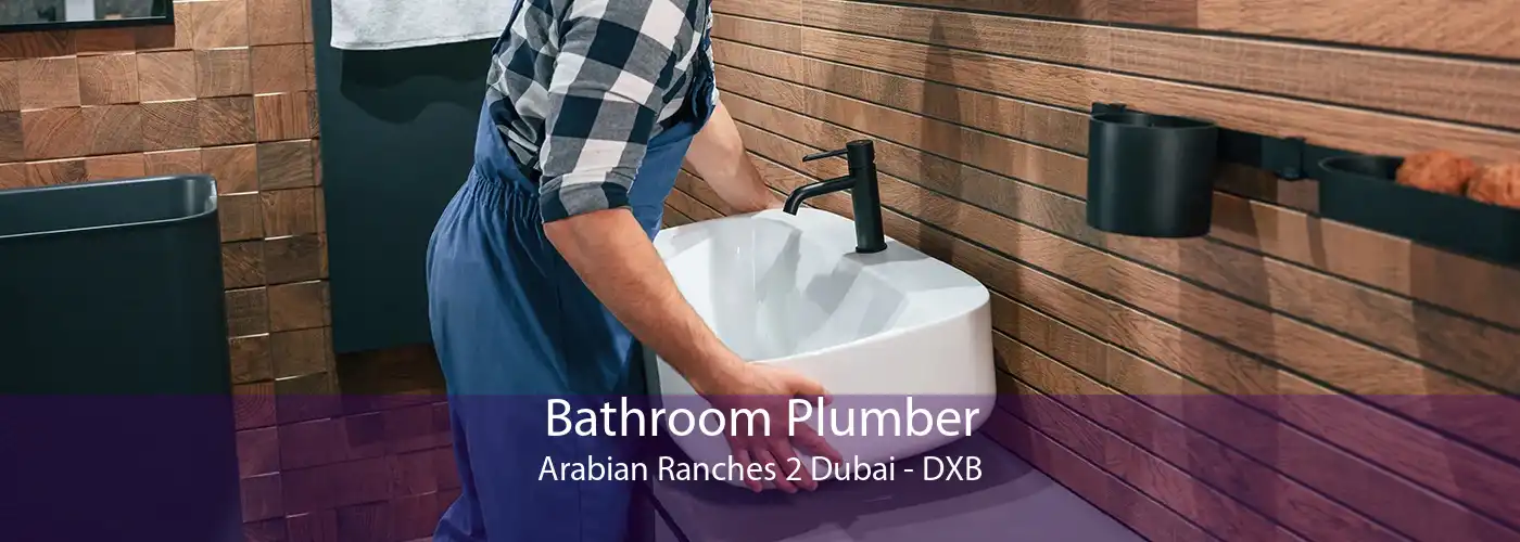 Bathroom Plumber Arabian Ranches 2 Dubai - DXB