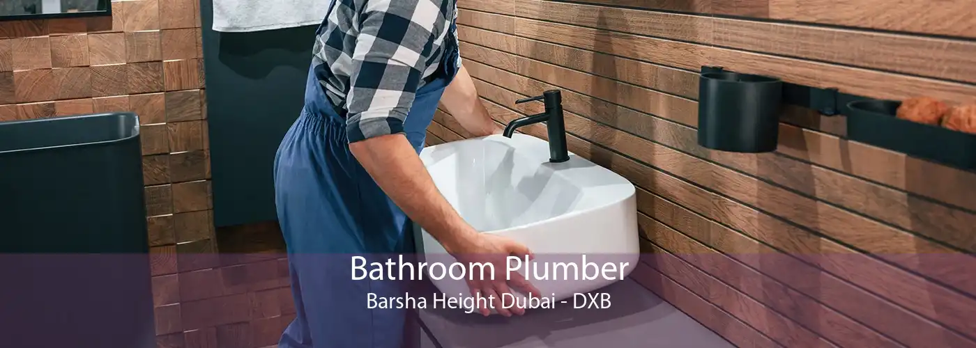 Bathroom Plumber Barsha Height Dubai - DXB