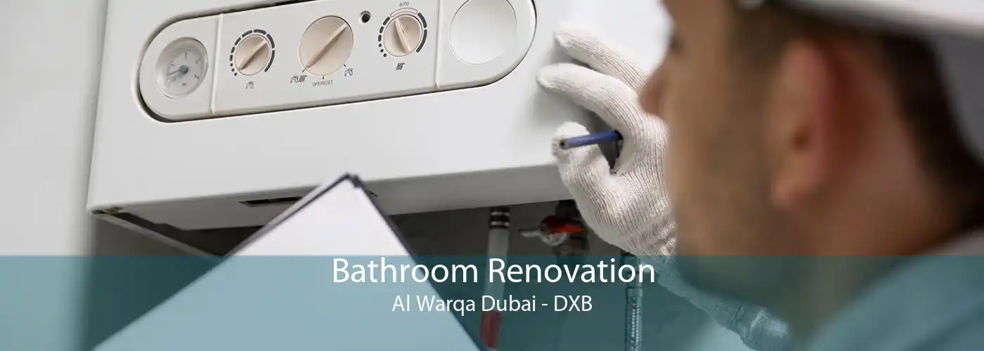 Bathroom Renovation Al Warqa Dubai - DXB