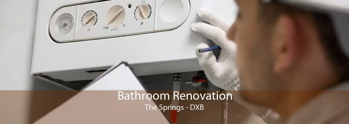 Bathroom Renovation The Springs - DXB