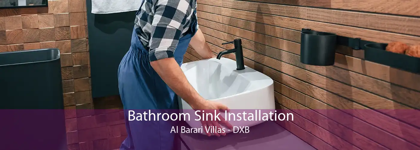 Bathroom Sink Installation Al Barari Villas - DXB