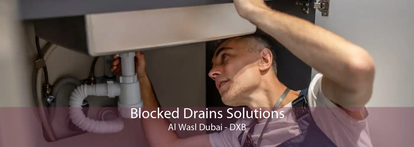 Blocked Drains Solutions Al Wasl Dubai - DXB