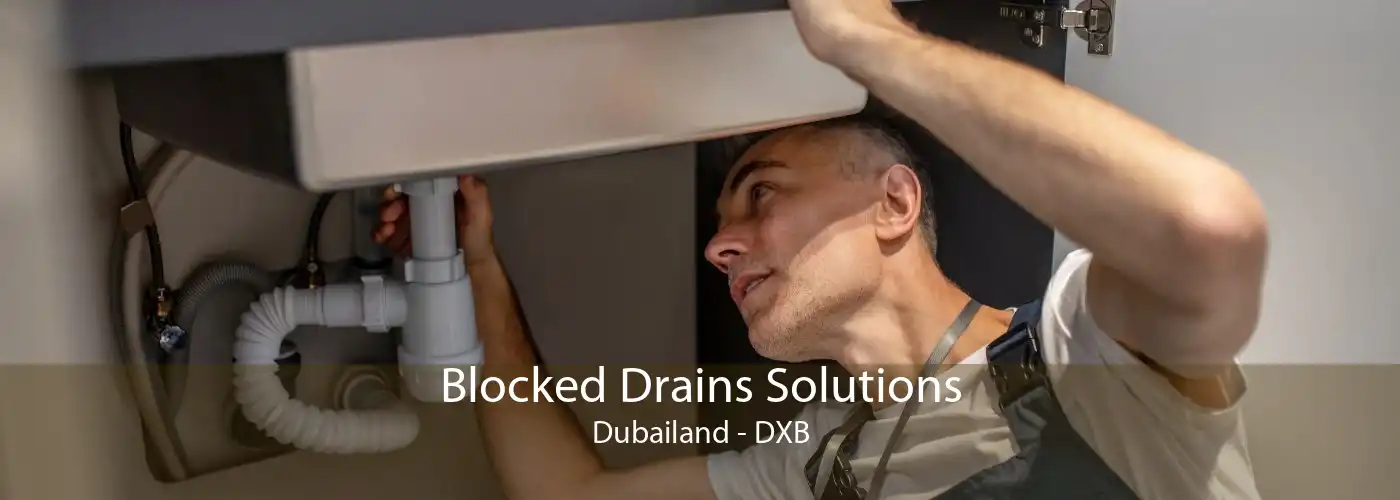 Blocked Drains Solutions Dubailand - DXB