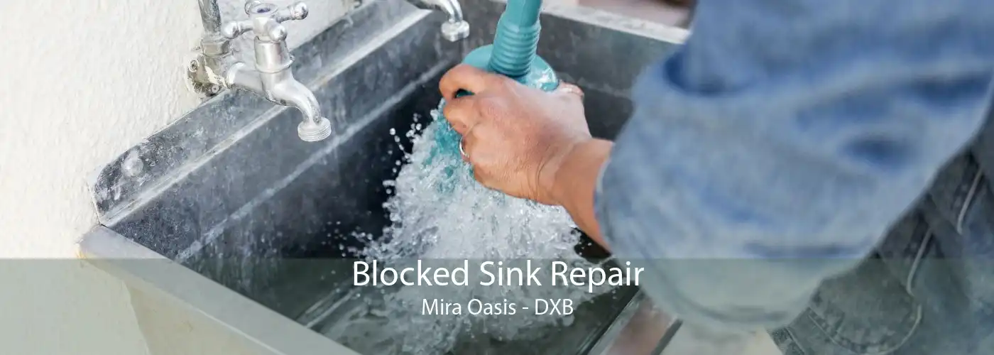 Blocked Sink Repair Mira Oasis - DXB