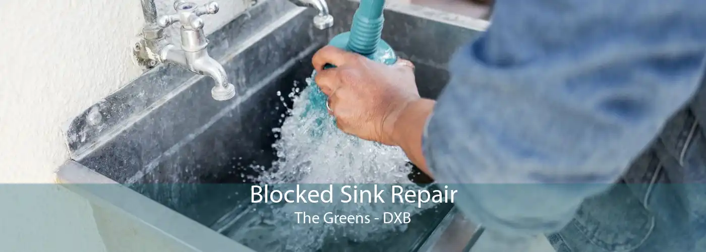 Blocked Sink Repair The Greens - DXB