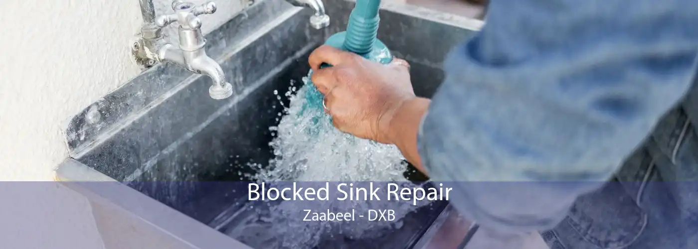 Blocked Sink Repair Zaabeel - DXB