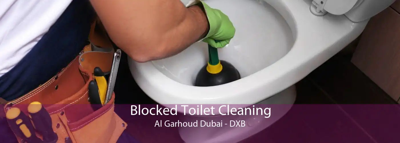 Blocked Toilet Cleaning Al Garhoud Dubai - DXB