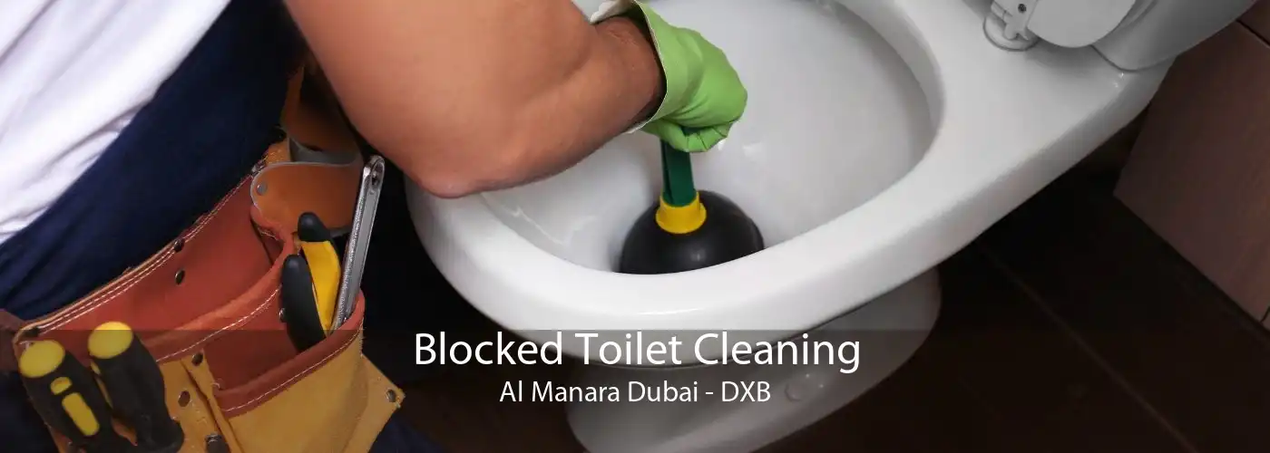 Blocked Toilet Cleaning Al Manara Dubai - DXB