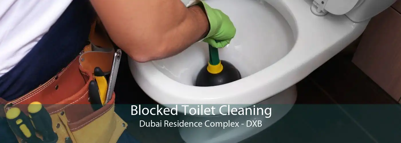 Blocked Toilet Cleaning Dubai Residence Complex - DXB