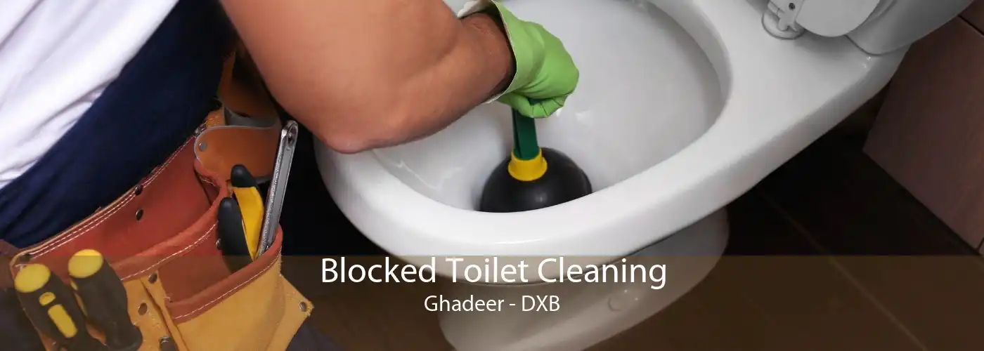 Blocked Toilet Cleaning Ghadeer - DXB