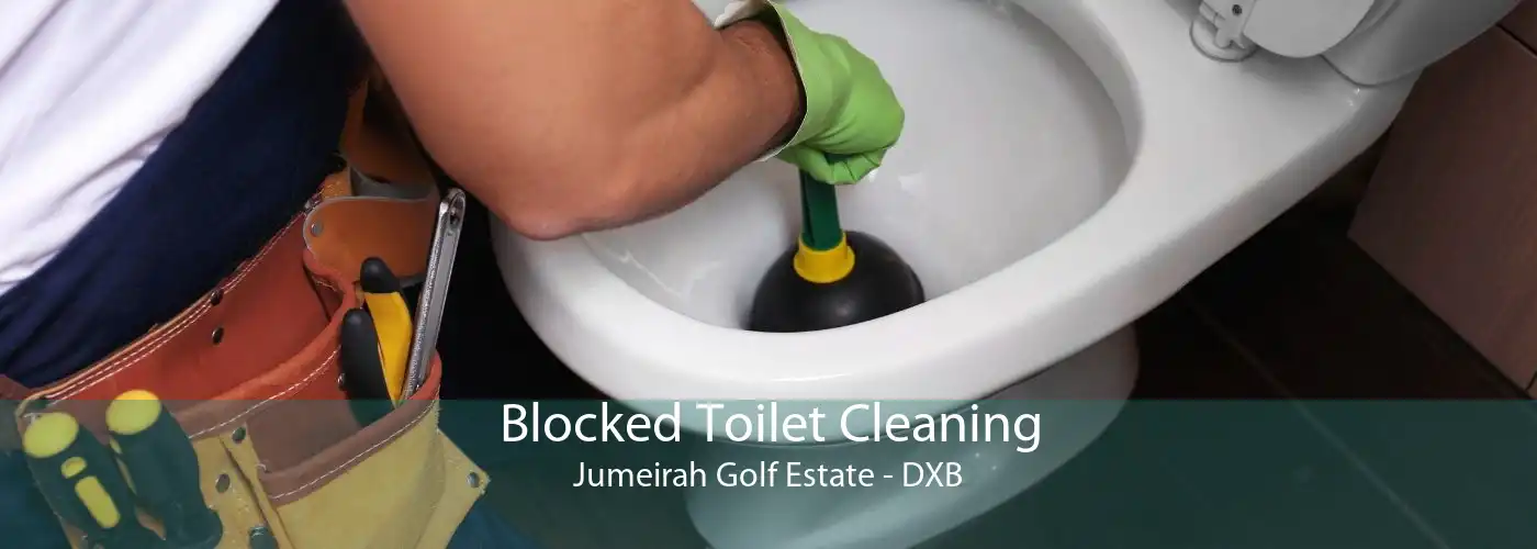Blocked Toilet Cleaning Jumeirah Golf Estate - DXB