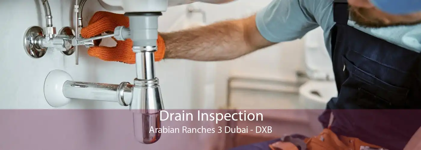 Drain Inspection Arabian Ranches 3 Dubai - DXB