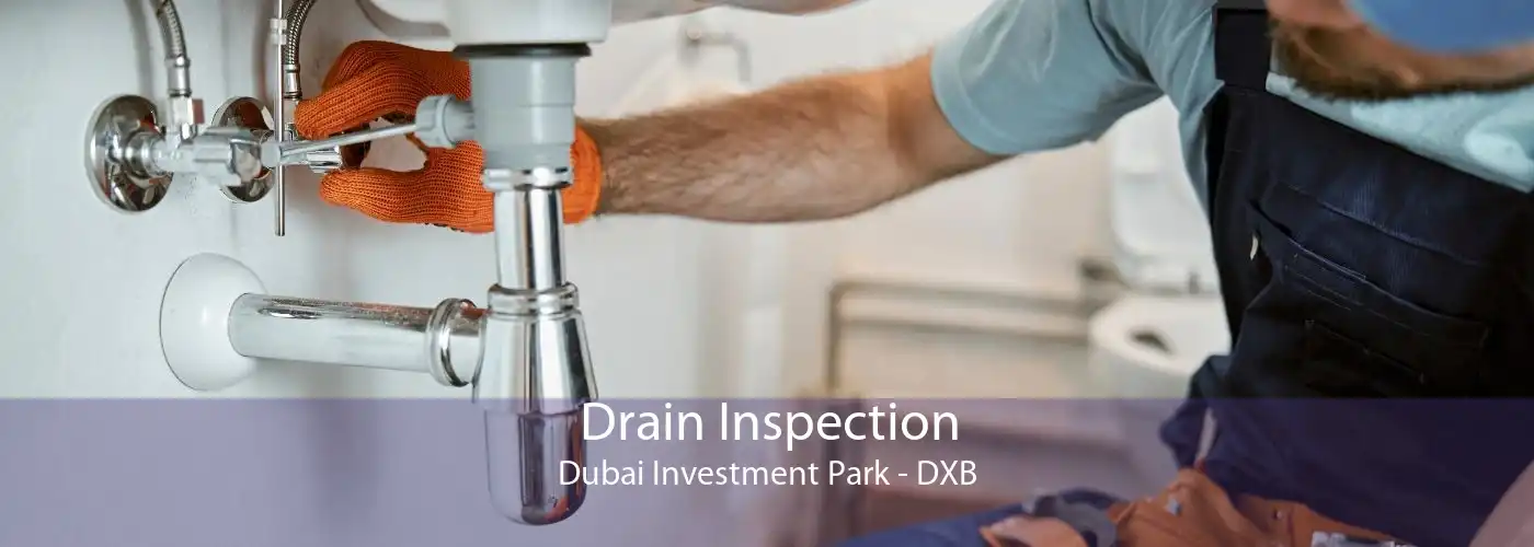 Drain Inspection Dubai Investment Park - DXB