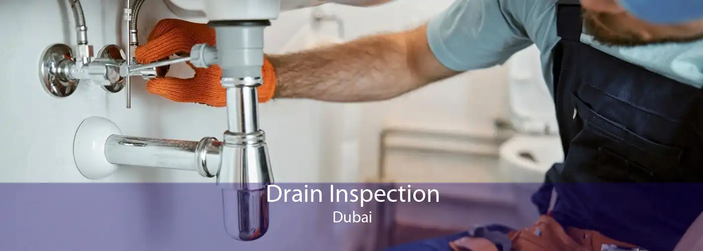 Drain Inspection Dubai