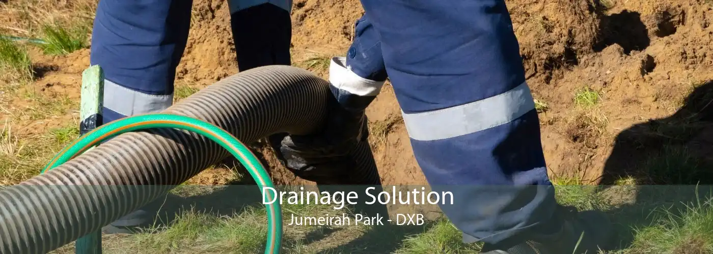 Drainage Solution Jumeirah Park - DXB