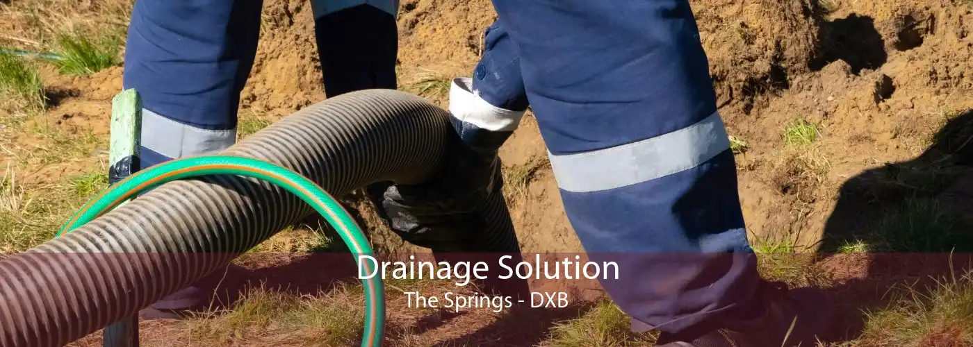 Drainage Solution The Springs - DXB
