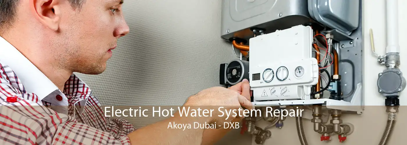Electric Hot Water System Repair Akoya Dubai - DXB