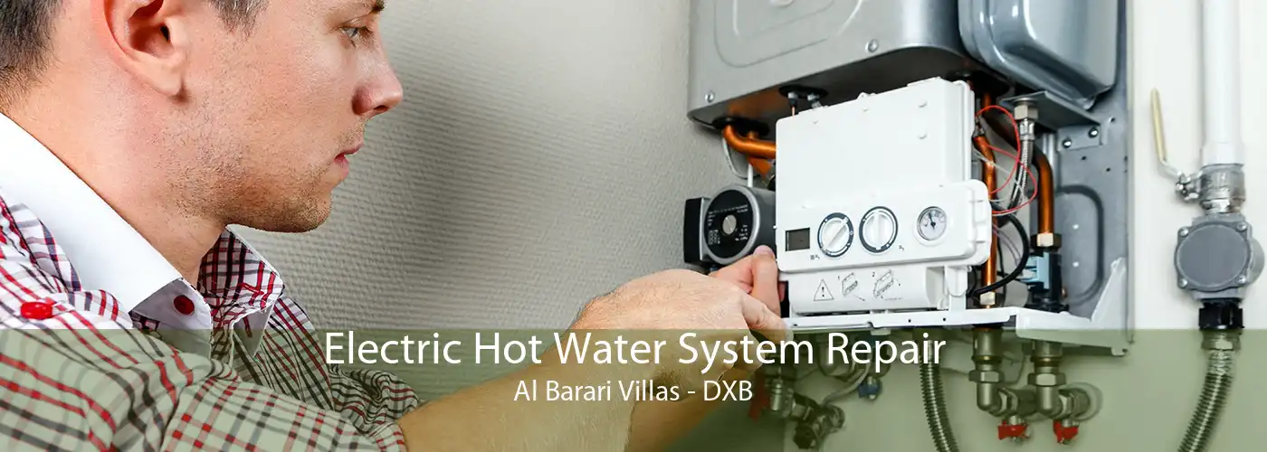 Electric Hot Water System Repair Al Barari Villas - DXB