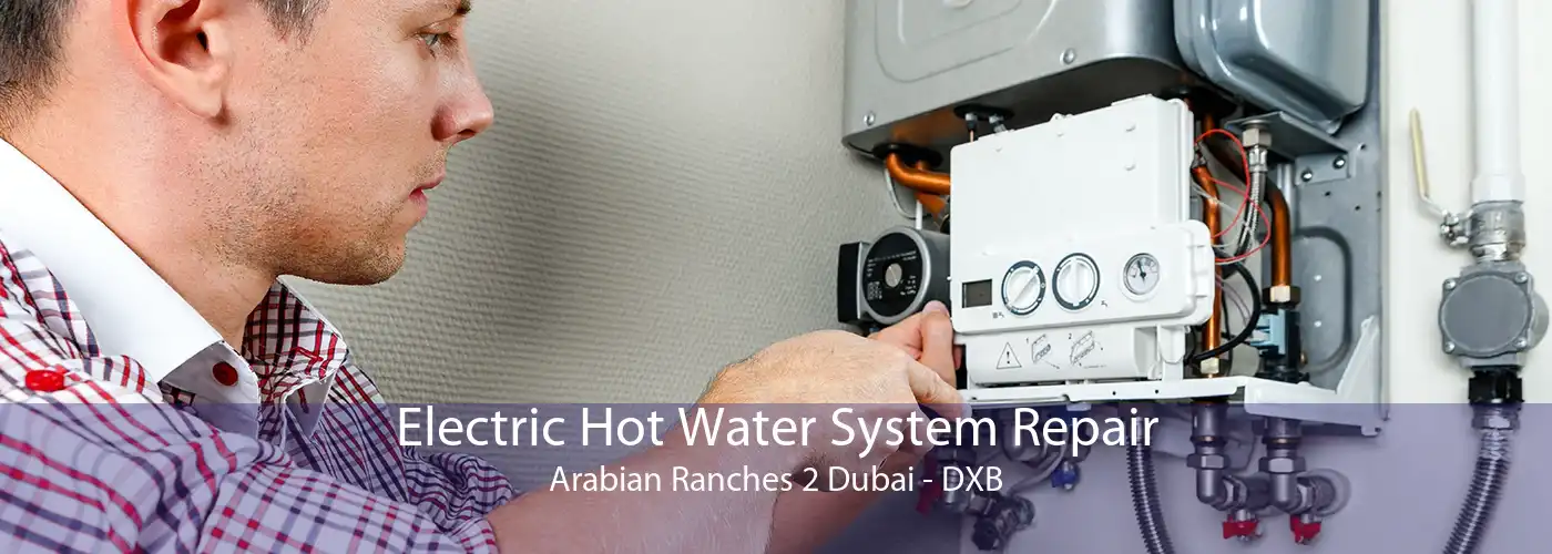 Electric Hot Water System Repair Arabian Ranches 2 Dubai - DXB