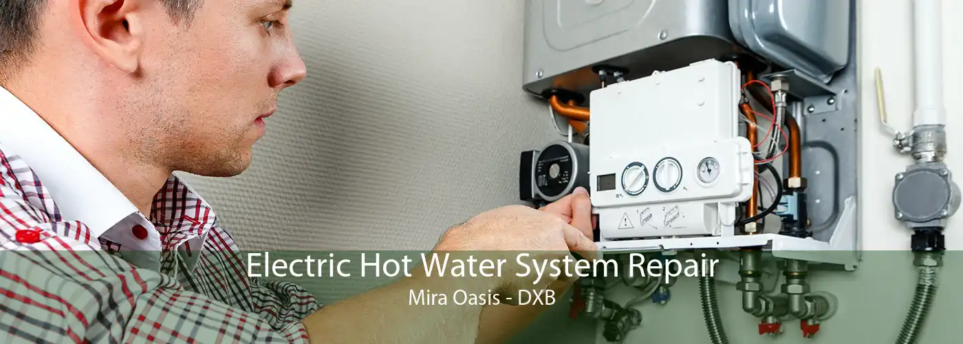 Electric Hot Water System Repair Mira Oasis - DXB