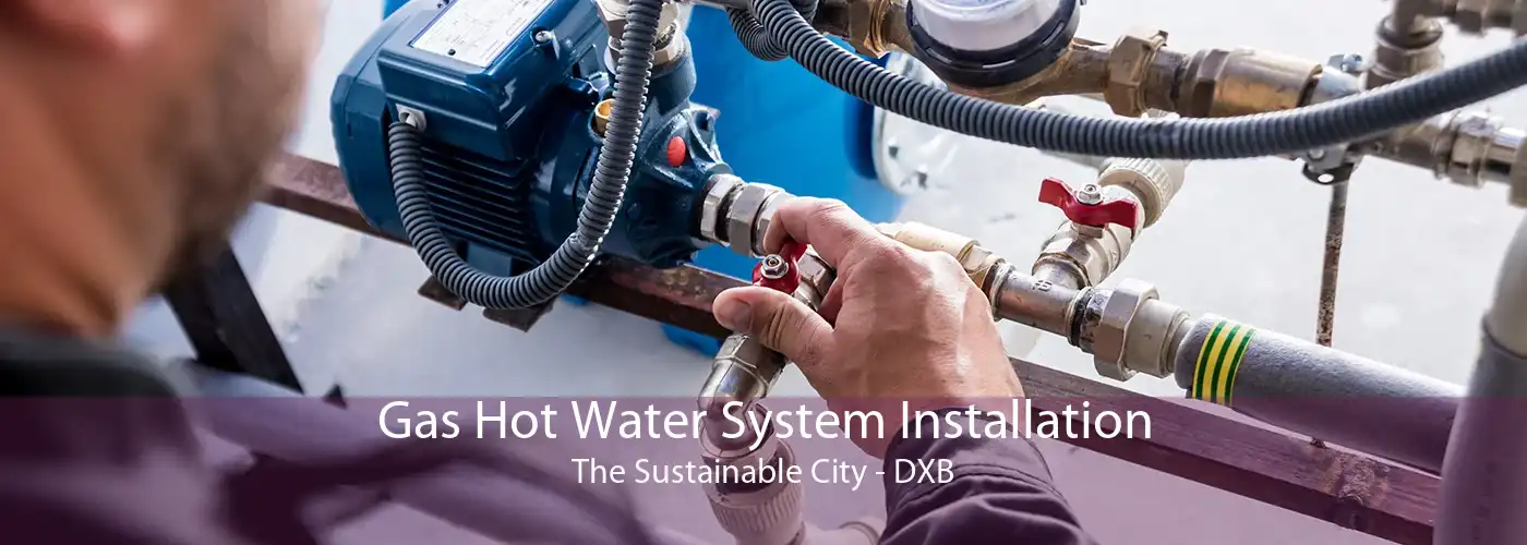 Gas Hot Water System Installation The Sustainable City - DXB
