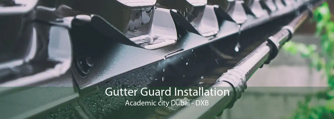 Gutter Guard Installation Academic city Dubai - DXB