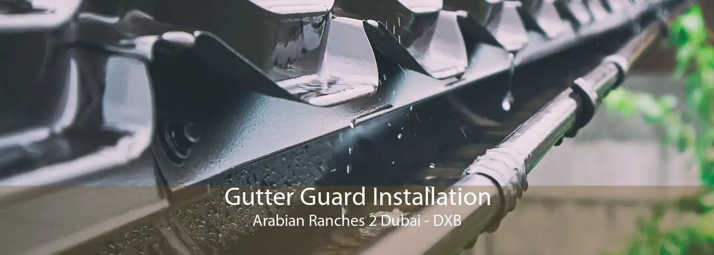 Gutter Guard Installation Arabian Ranches 2 Dubai - DXB