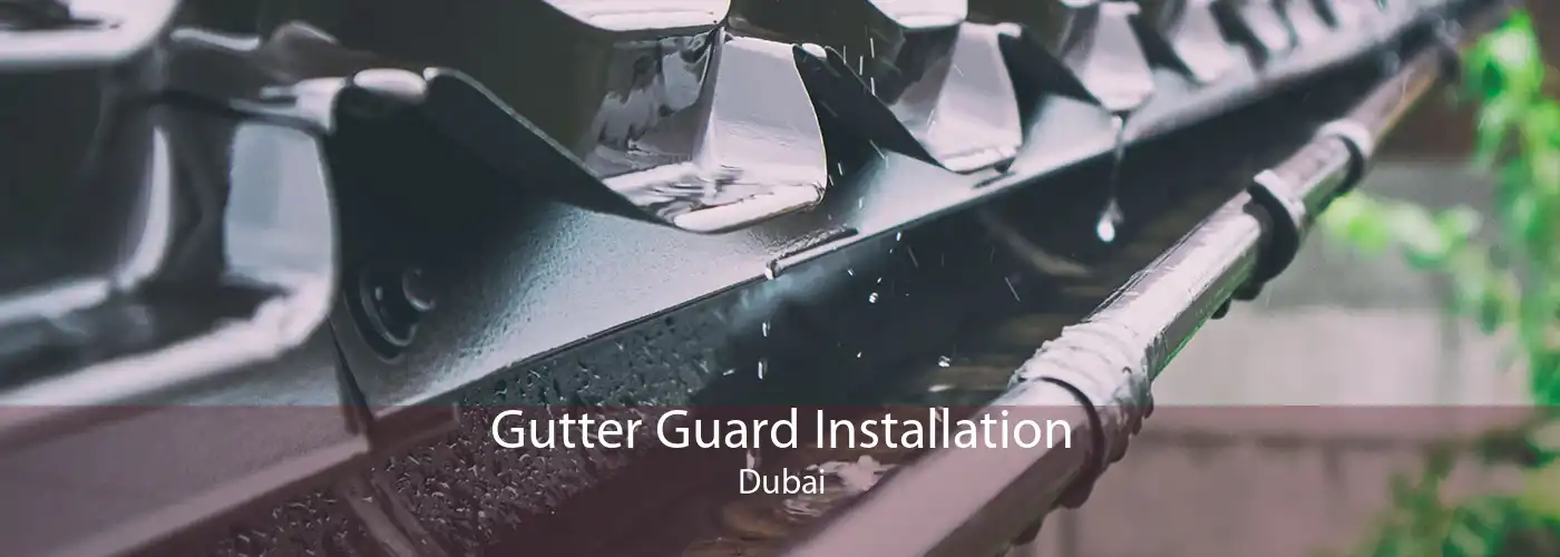 Gutter Guard Installation Dubai