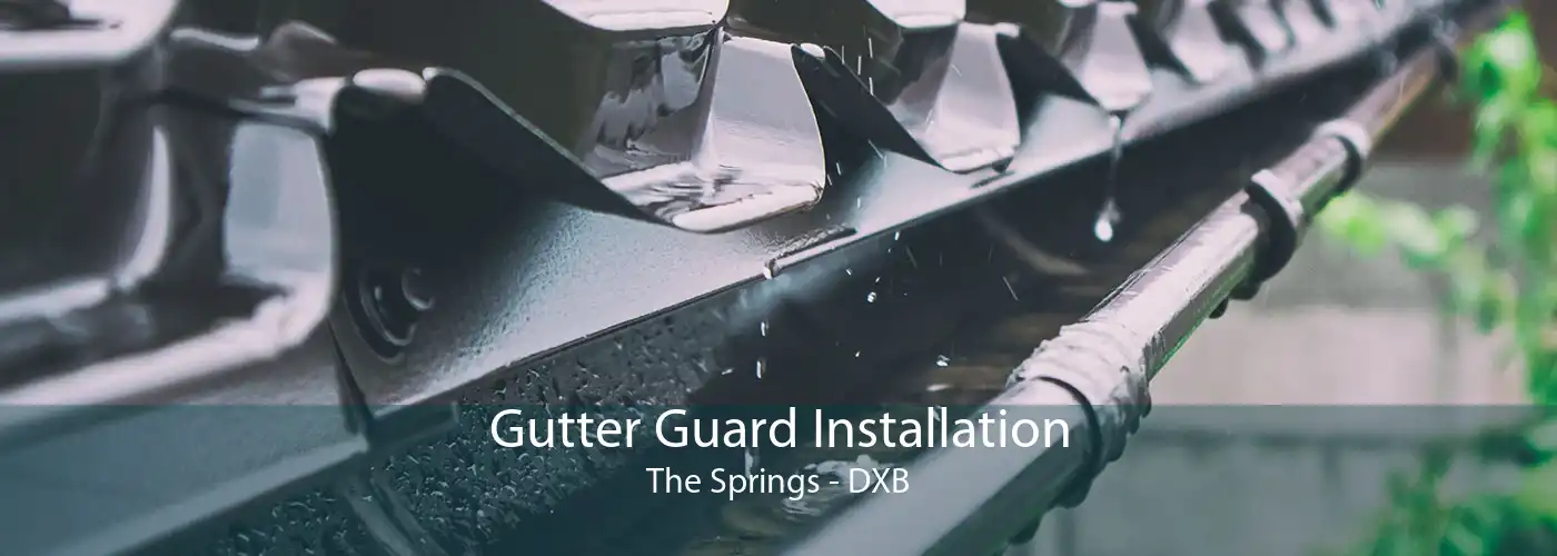 Gutter Guard Installation The Springs - DXB