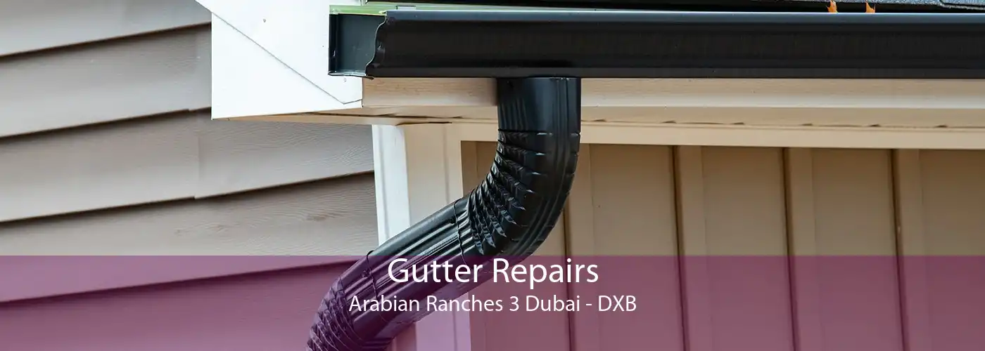 Gutter Repairs Arabian Ranches 3 Dubai - DXB