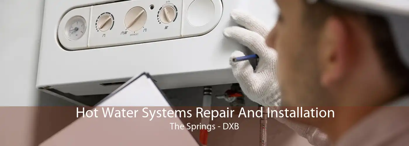 Hot Water Systems Repair And Installation The Springs - DXB