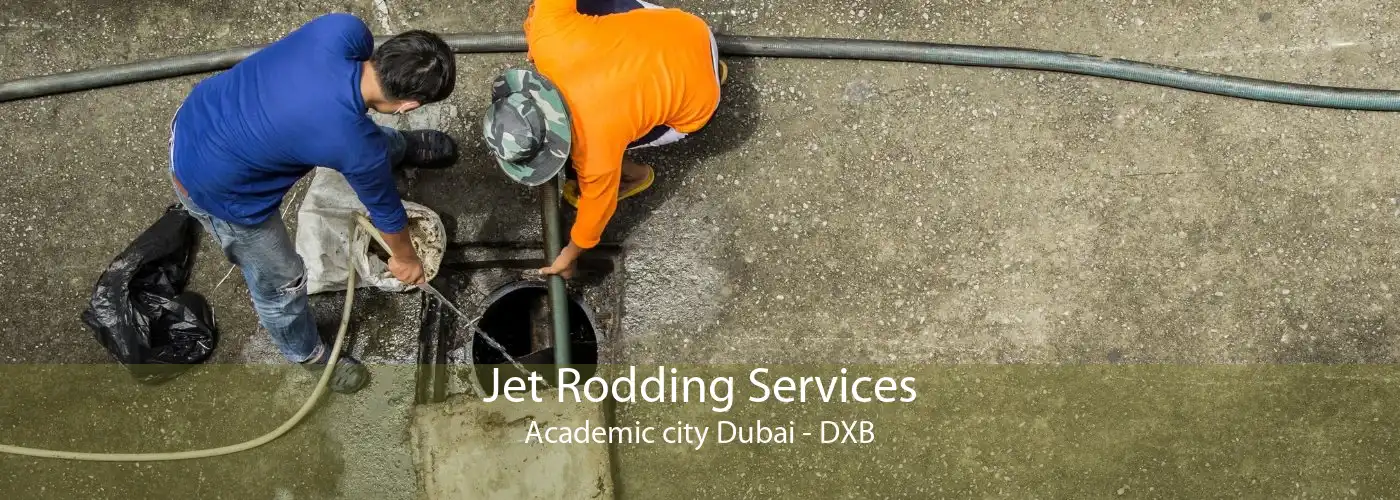 Jet Rodding Services Academic city Dubai - DXB