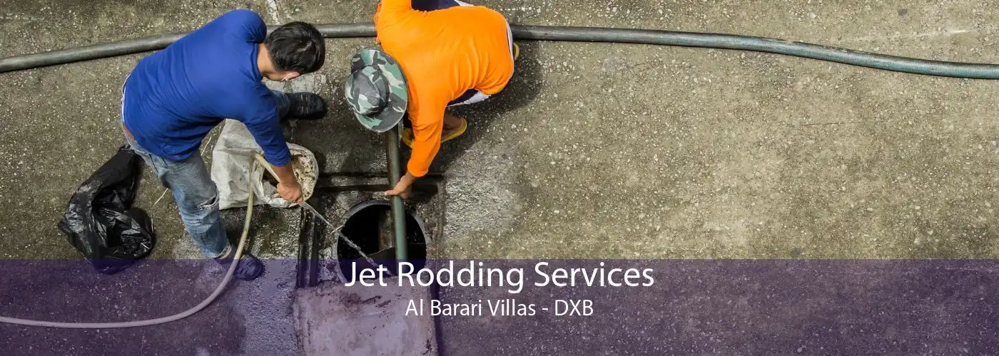 Jet Rodding Services Al Barari Villas - DXB