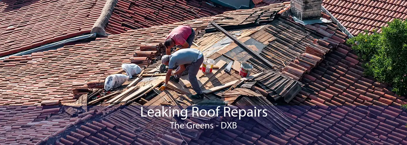 Leaking Roof Repairs The Greens - DXB