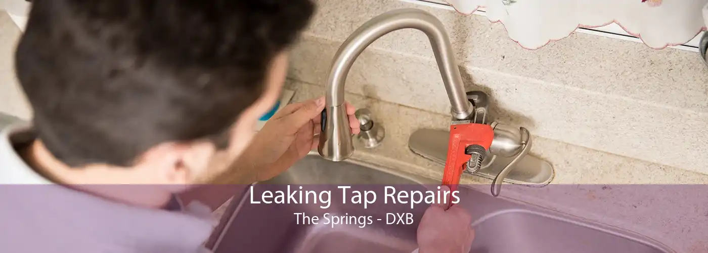 Leaking Tap Repairs The Springs - DXB