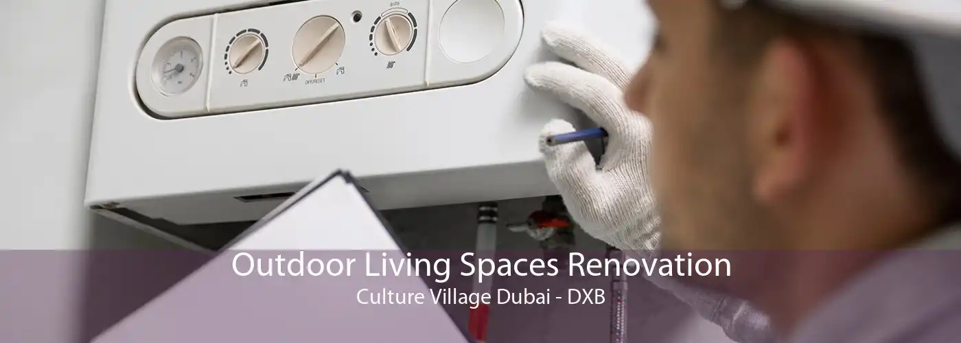 Outdoor Living Spaces Renovation Culture Village Dubai - DXB