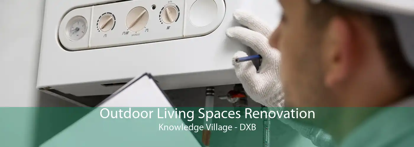 Outdoor Living Spaces Renovation Knowledge Village - DXB