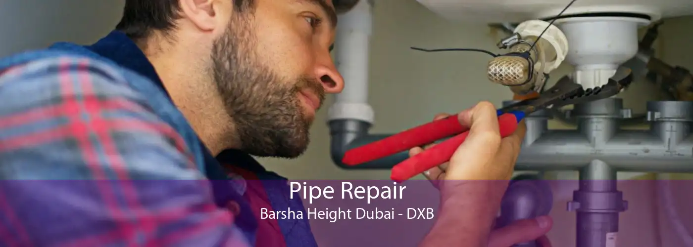 Pipe Repair Barsha Height Dubai - DXB