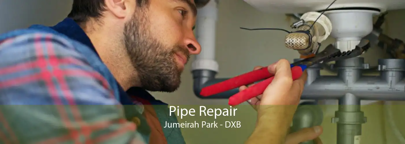 Pipe Repair Jumeirah Park - DXB
