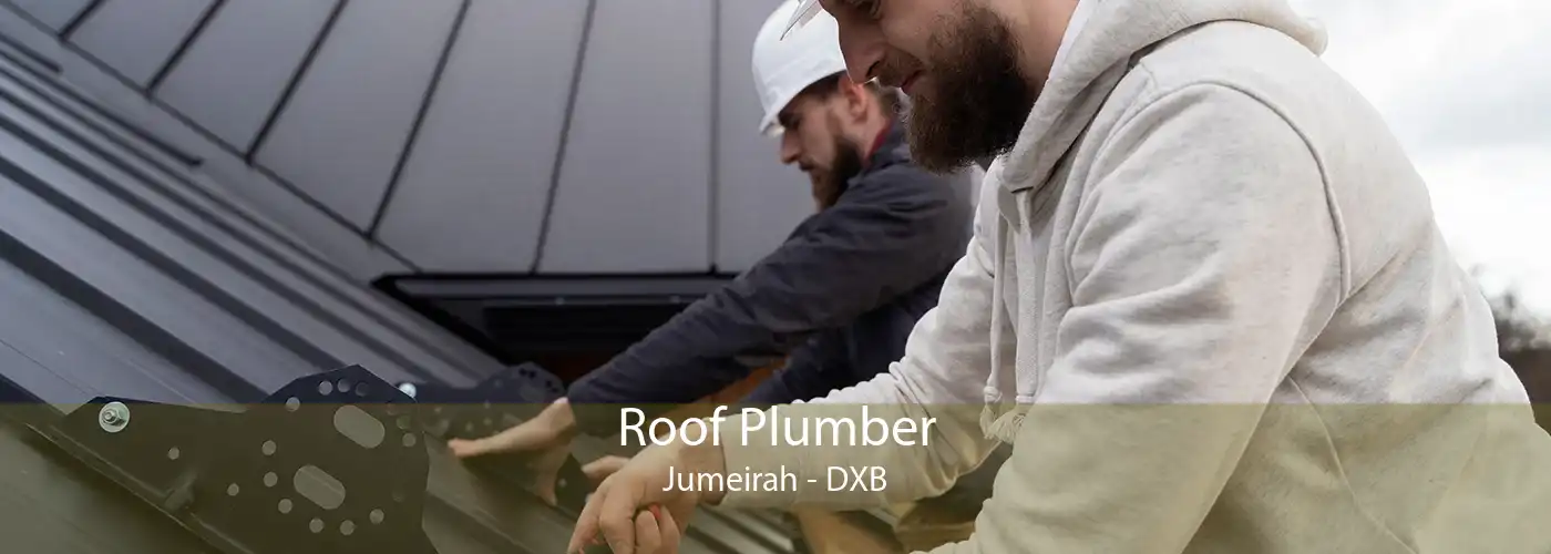 Roof Plumber Jumeirah - DXB