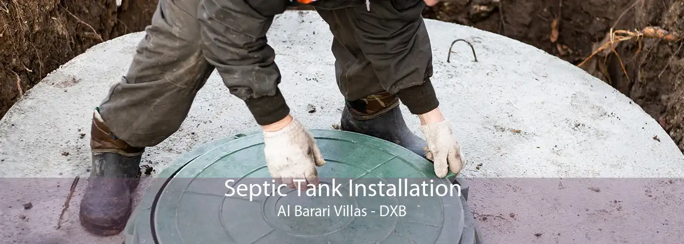 Septic Tank Installation Al Barari Villas - DXB