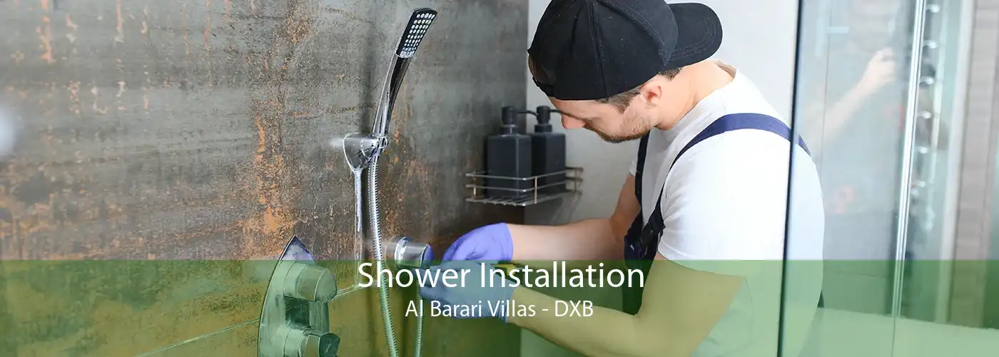 Shower Installation Al Barari Villas - DXB