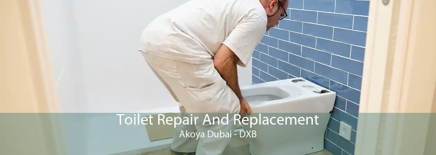 Toilet Repair And Replacement Akoya Dubai - DXB
