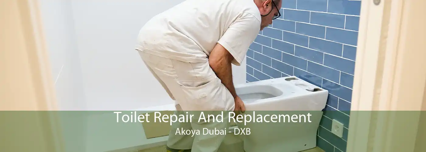 Toilet Repair And Replacement Akoya Dubai - DXB