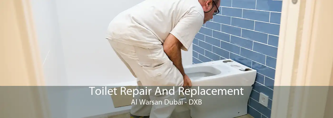 Toilet Repair And Replacement Al Warsan Dubai - DXB