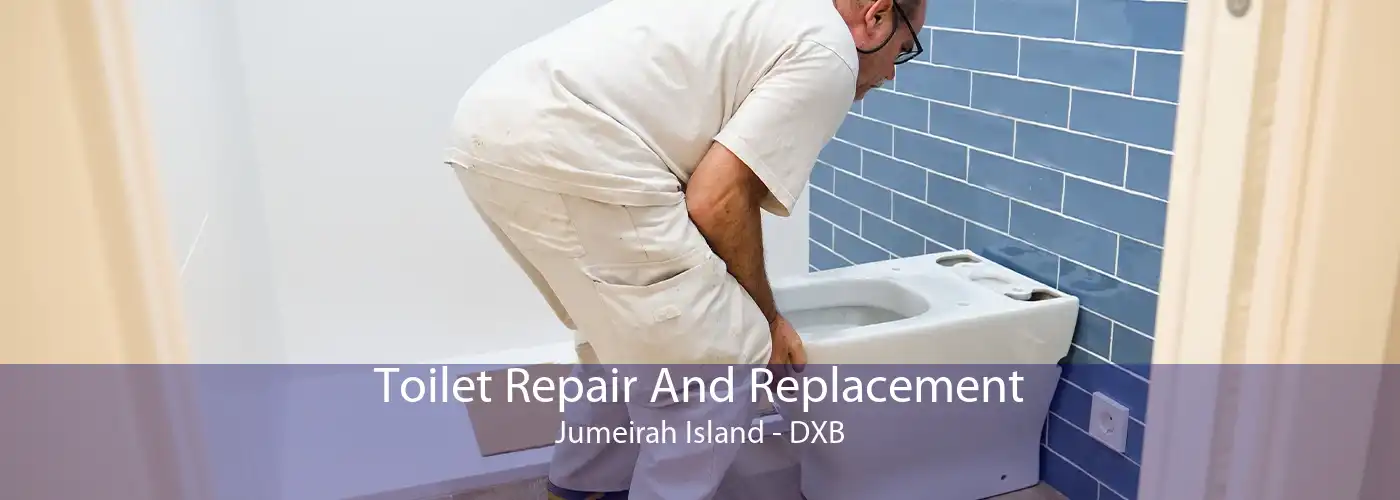 Toilet Repair And Replacement Jumeirah Island - DXB