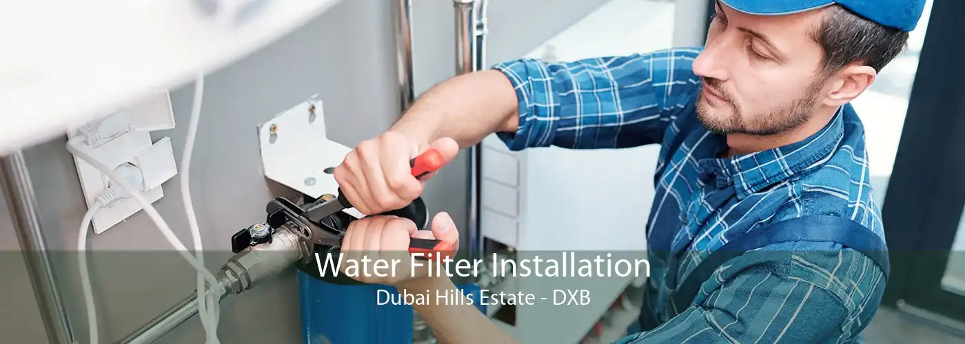 Water Filter Installation Dubai Hills Estate - DXB
