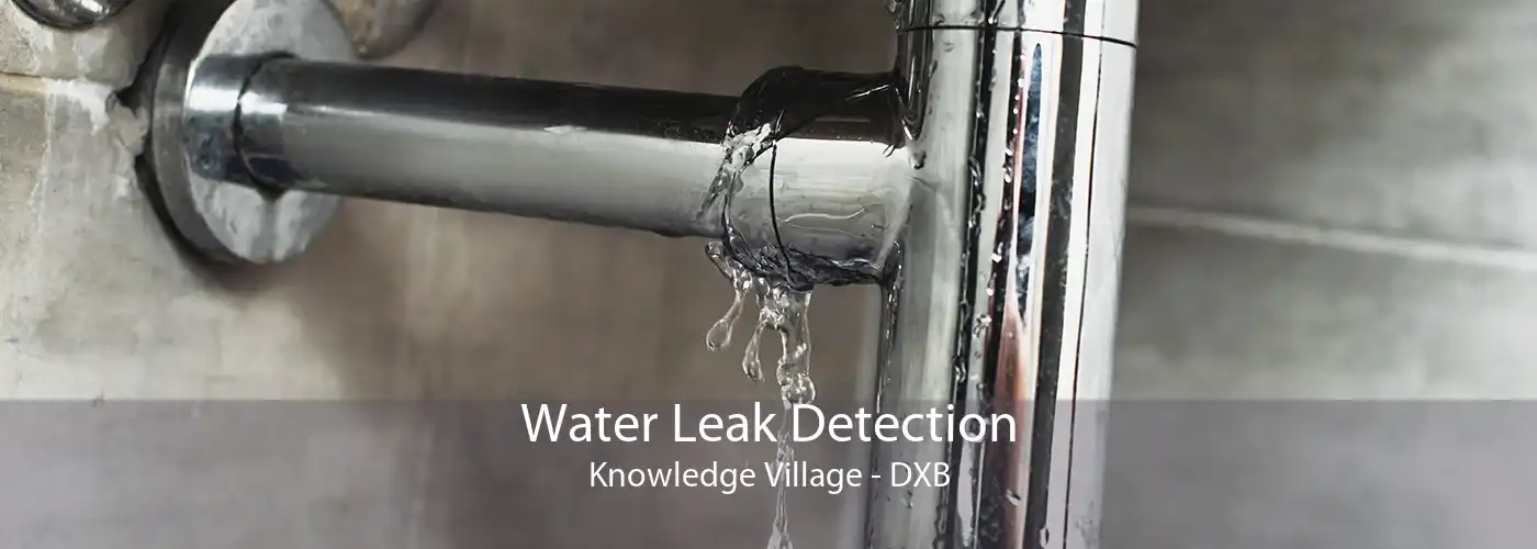 Water Leak Detection Knowledge Village - DXB