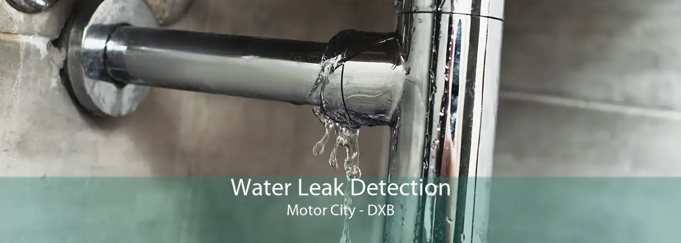 Water Leak Detection Motor City - DXB