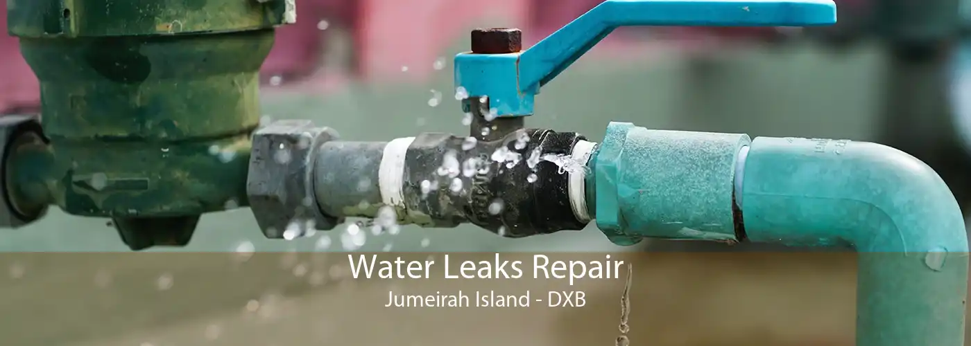 Water Leaks Repair Jumeirah Island - DXB
